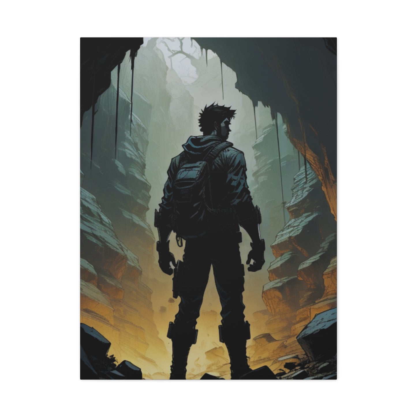Crag Deep - Canvas