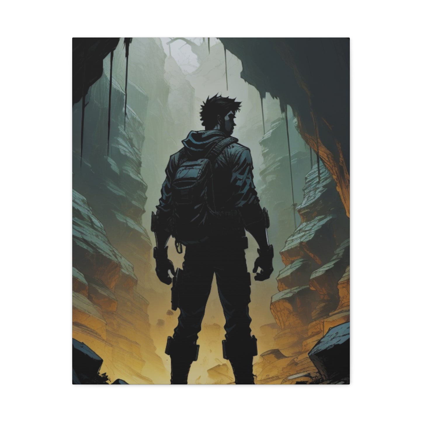 Crag Deep - Canvas