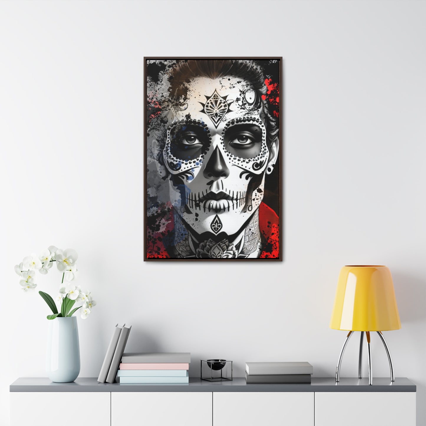 Till Death Groom Canvas With Frame