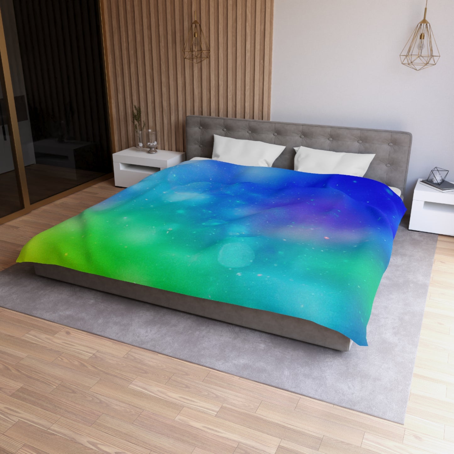 Sir Arthur Knowleson - Microfiber Duvet Cover