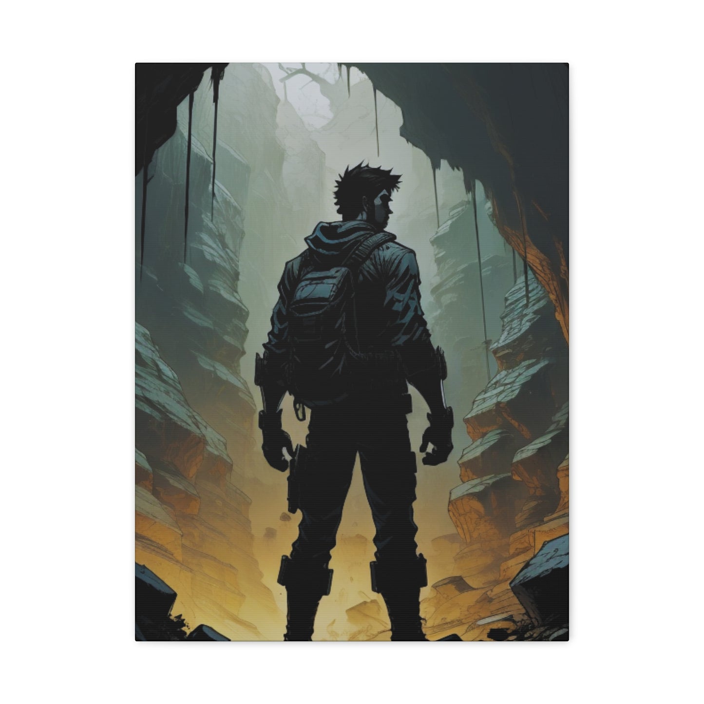 Crag Deep - Canvas