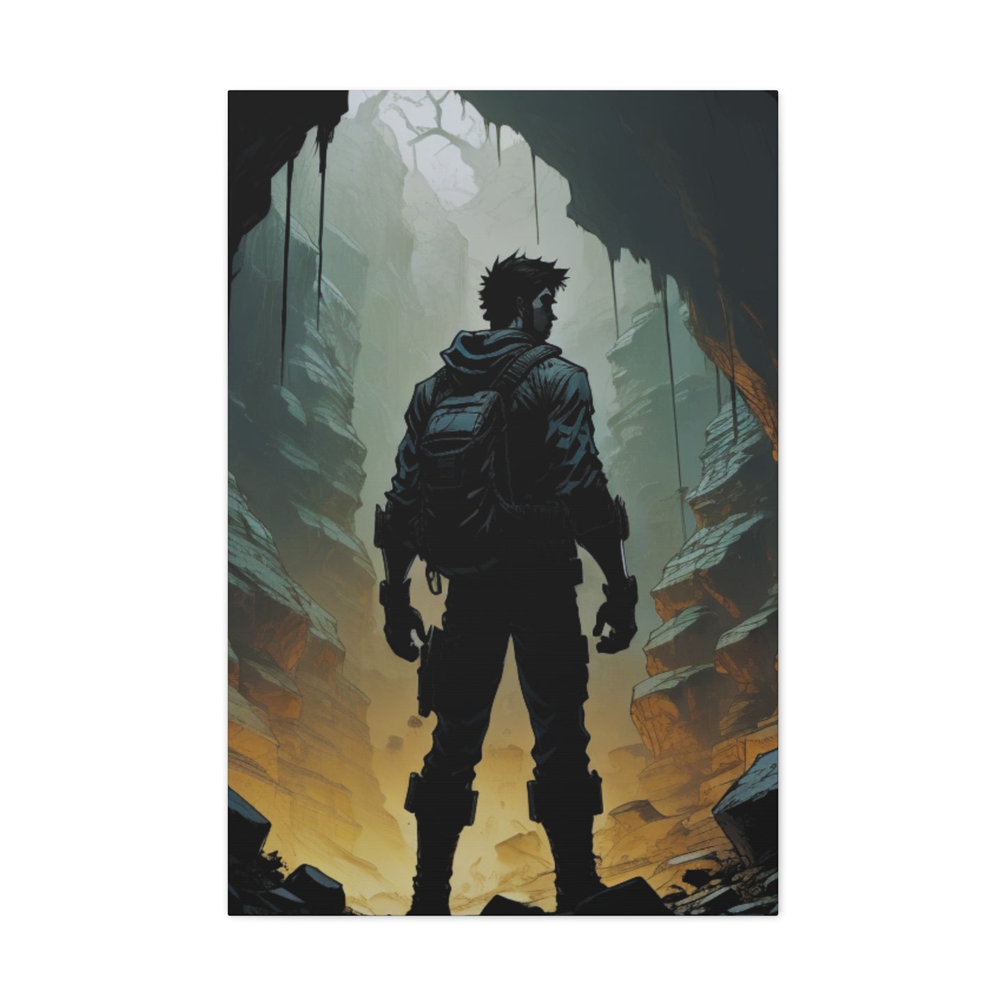 Crag Deep - Canvas