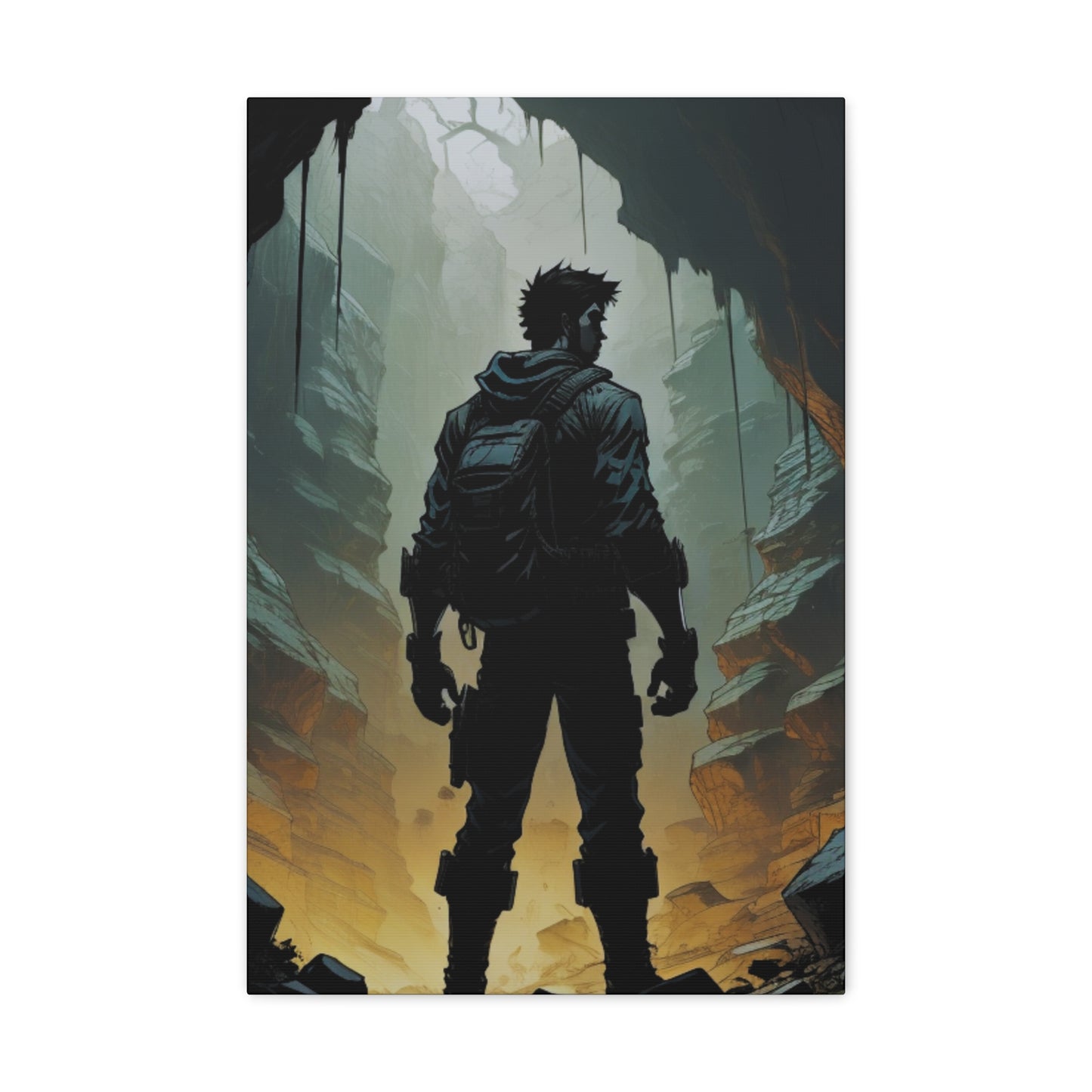 Crag Deep - Canvas