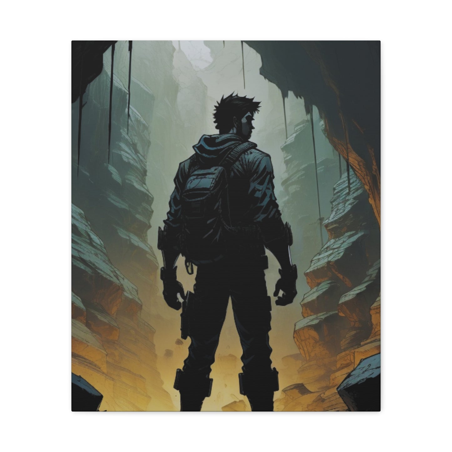 Crag Deep - Canvas