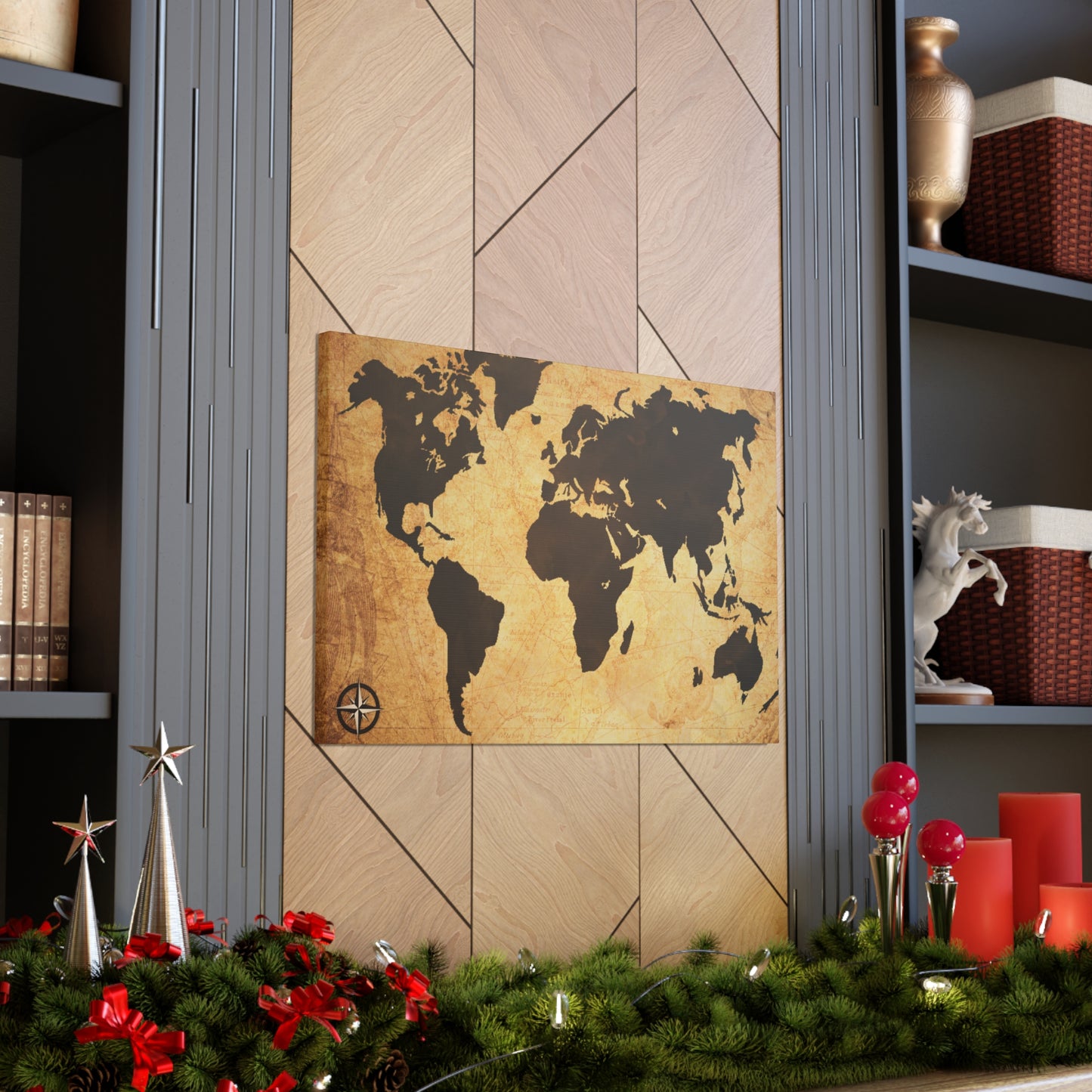 World Map Espresso Coffee Course - Canvas