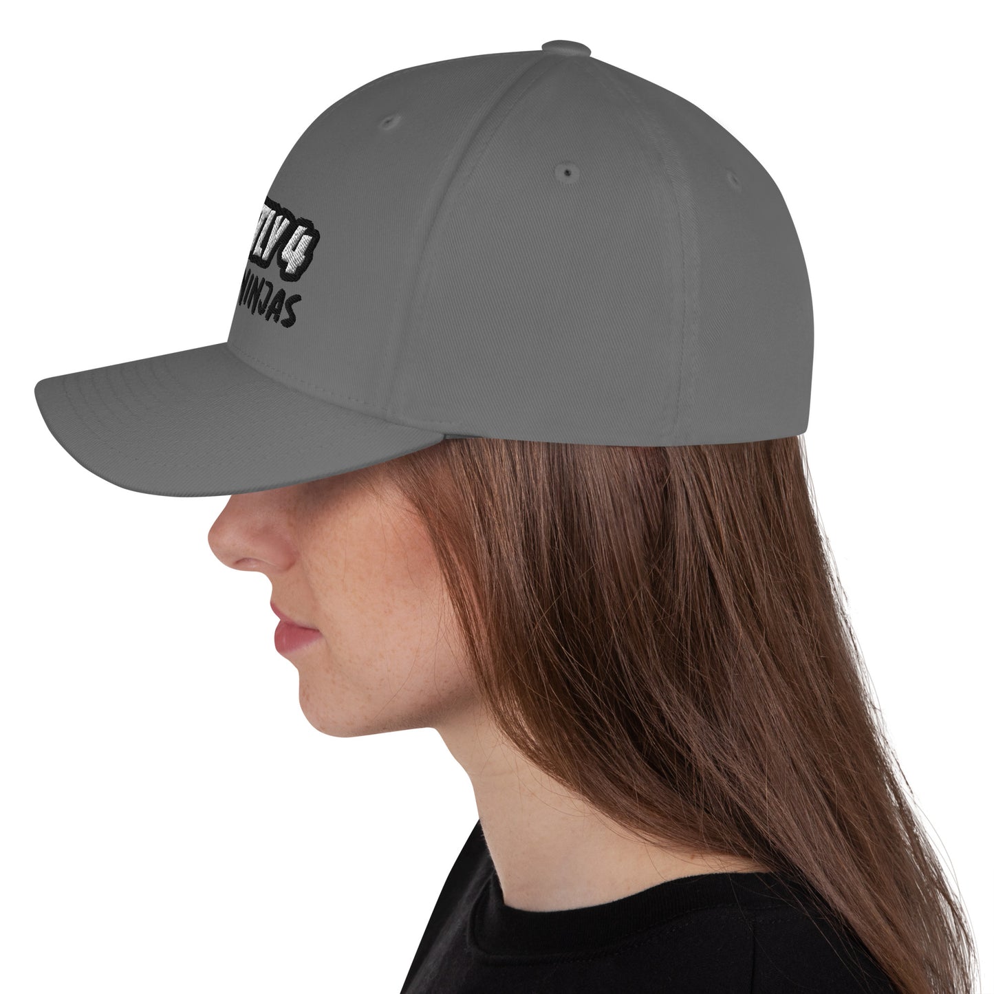 Strictly 4 My Ninjas Embroidered - FlexFit Cap
