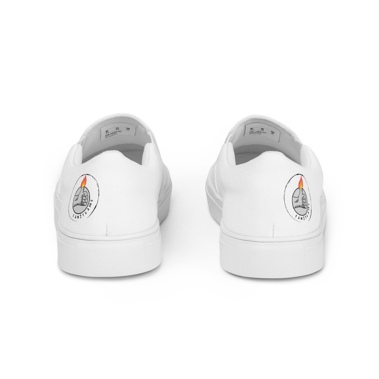 Fan2Flame - Men’s slip-on canvas shoes