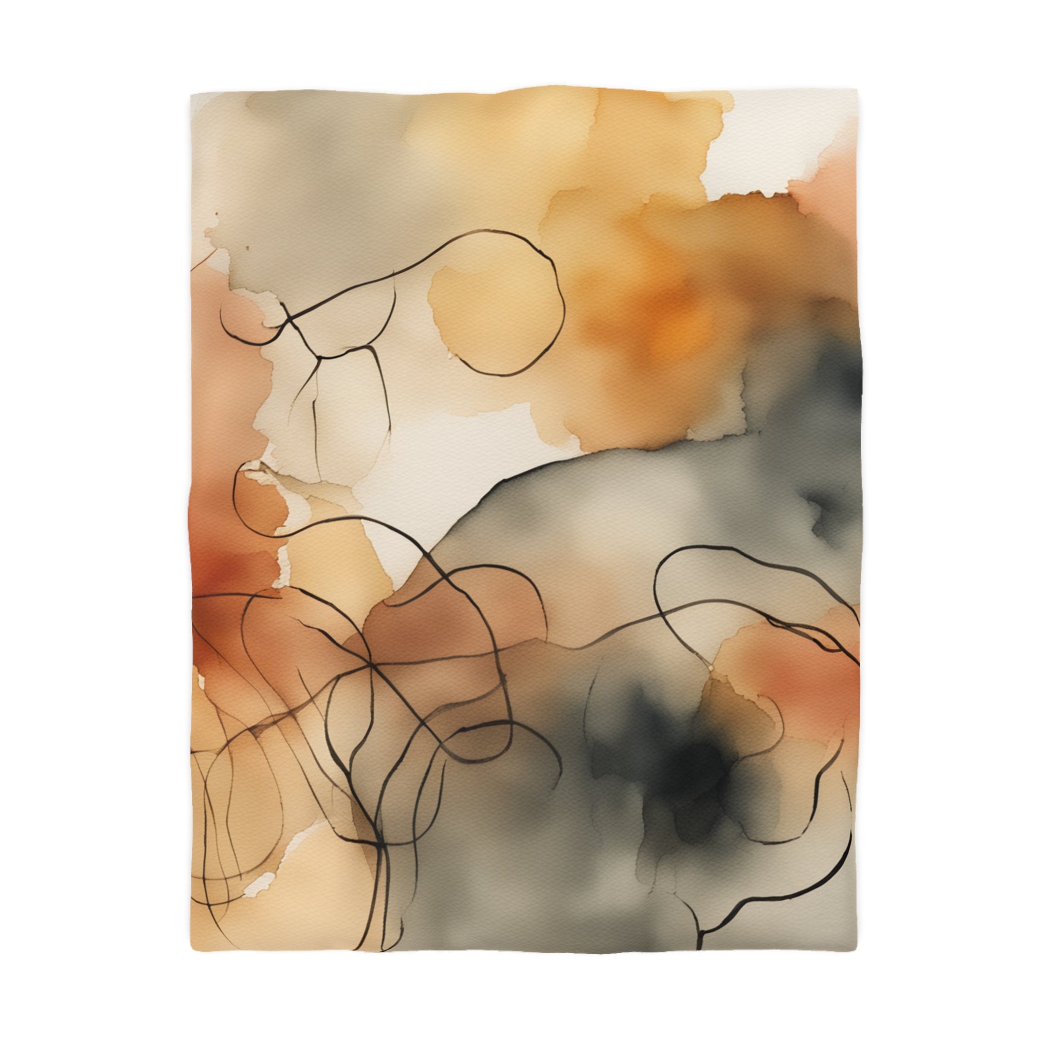 Rainy Day Pascal - Microfiber Duvet Cover