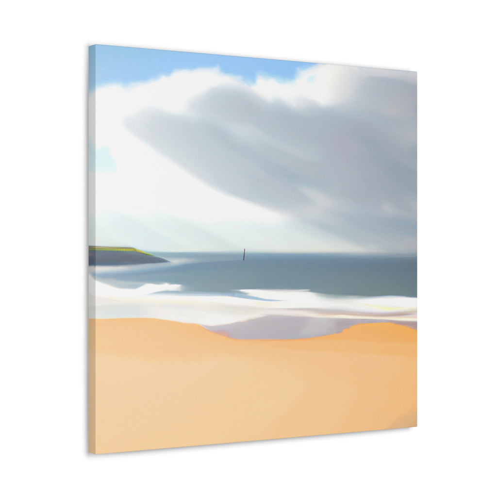 Silver Sand Beach, Baja California, Mexico - Canvas