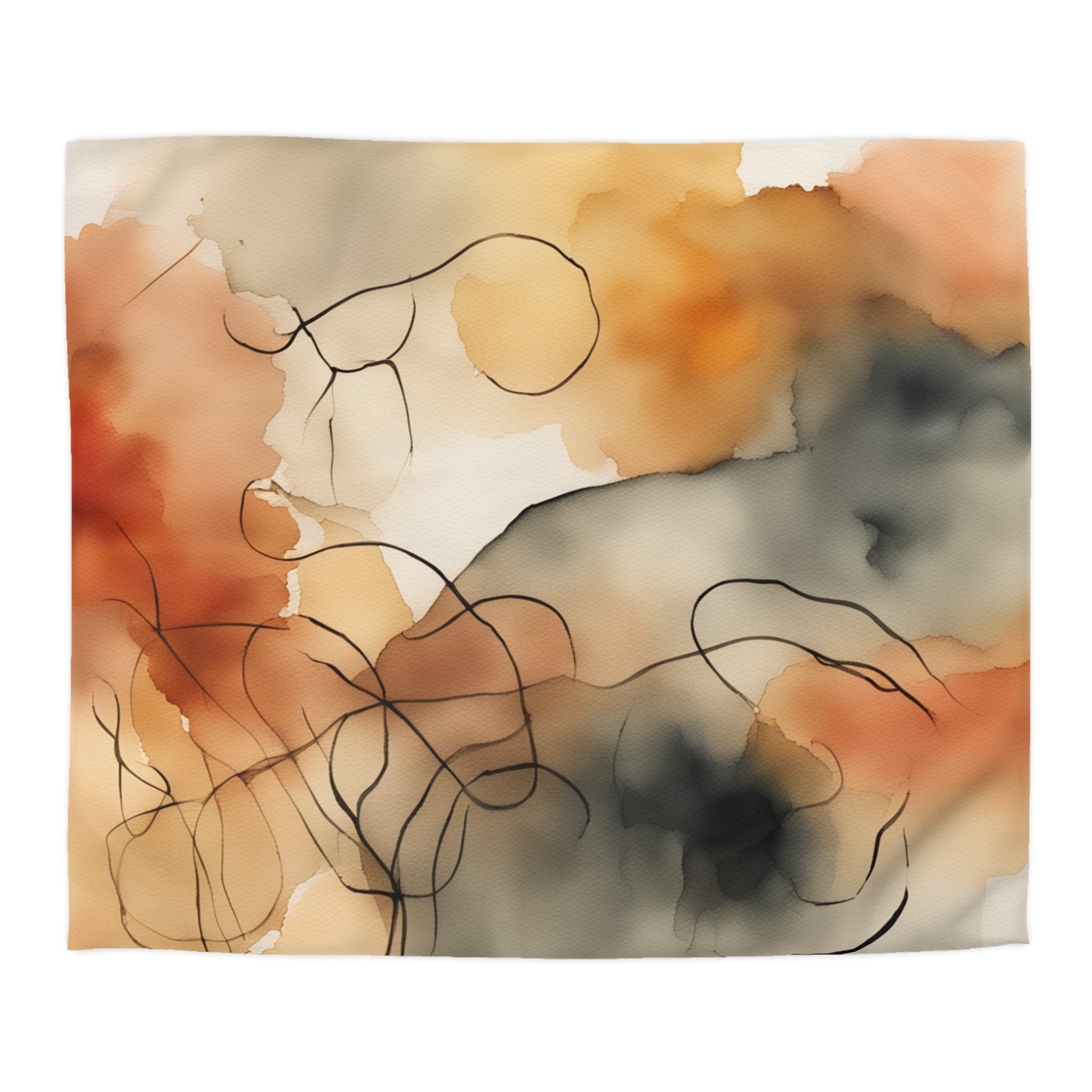 Rainy Day Pascal - Microfiber Duvet Cover