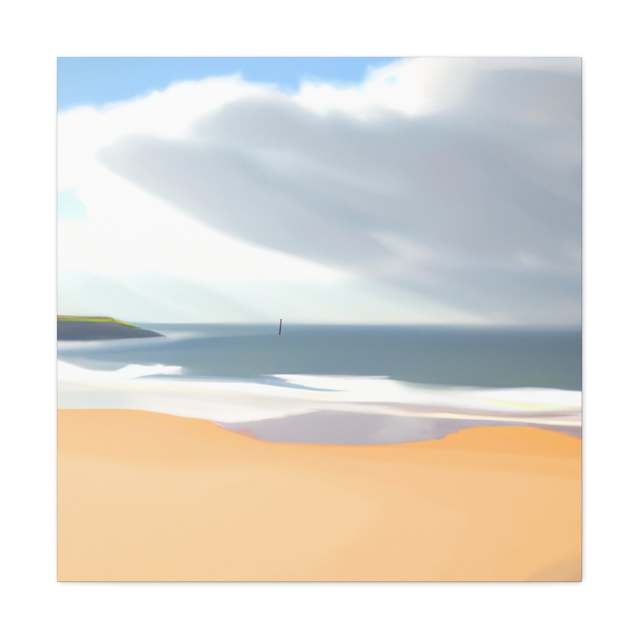 Silver Sand Beach, Baja California, Mexico - Canvas