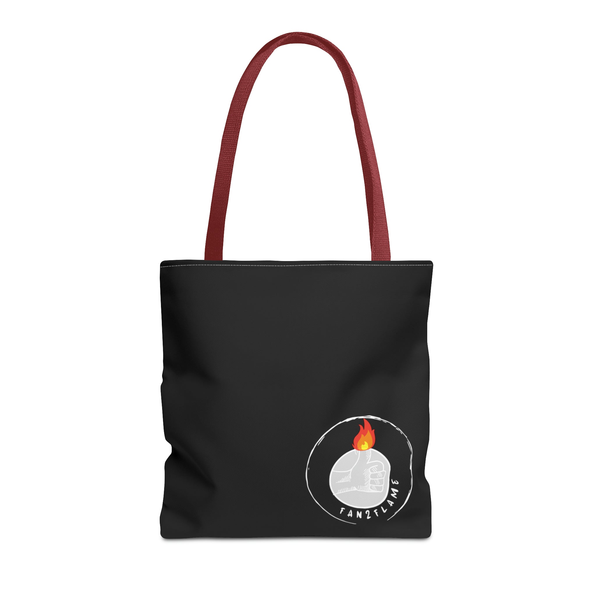 Fan2Flame Black - Tote Bag (AOP)