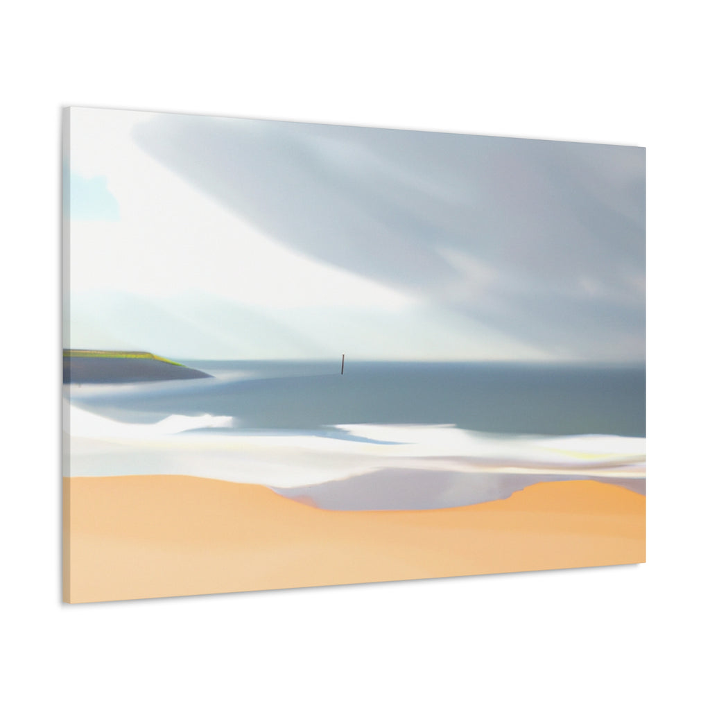 Silver Sand Beach, Baja California, Mexico - Canvas