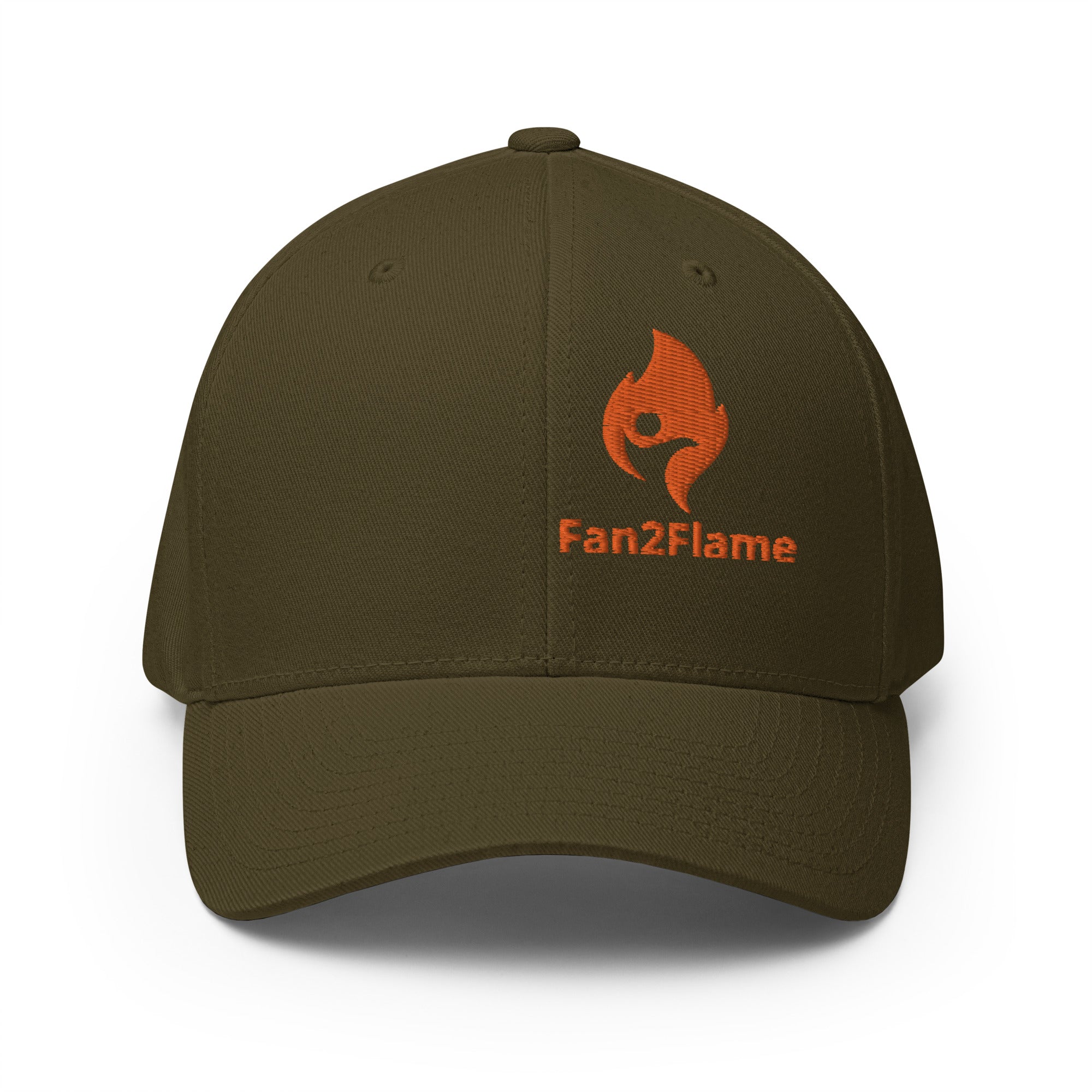 Fan2Flame Active Fire Embroidered Flex Fit Hat
