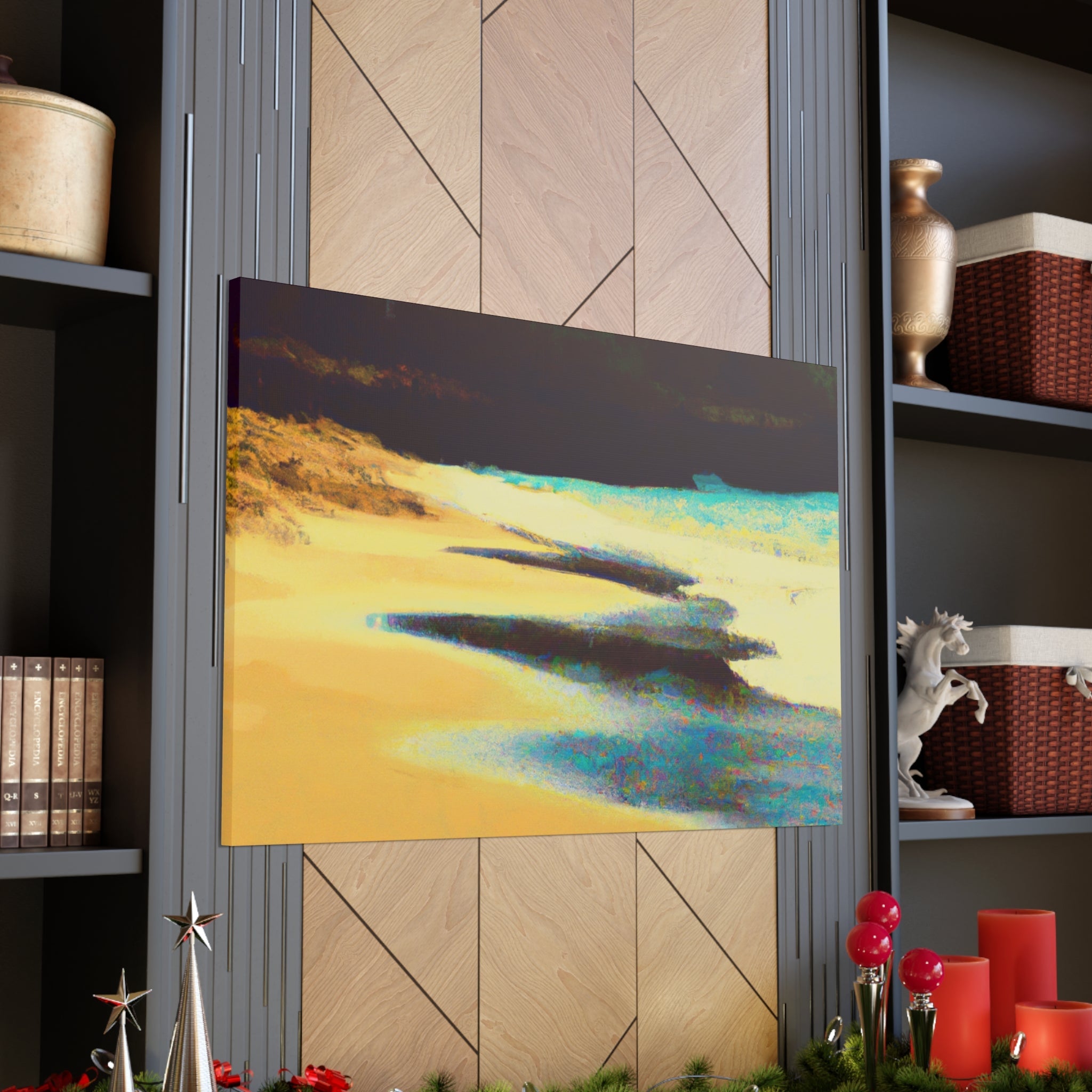 The Big Blue Caribbean Sea of Belize - Canvas
