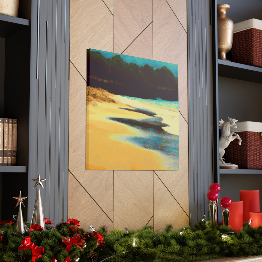 The Big Blue Caribbean Sea of Belize - Canvas