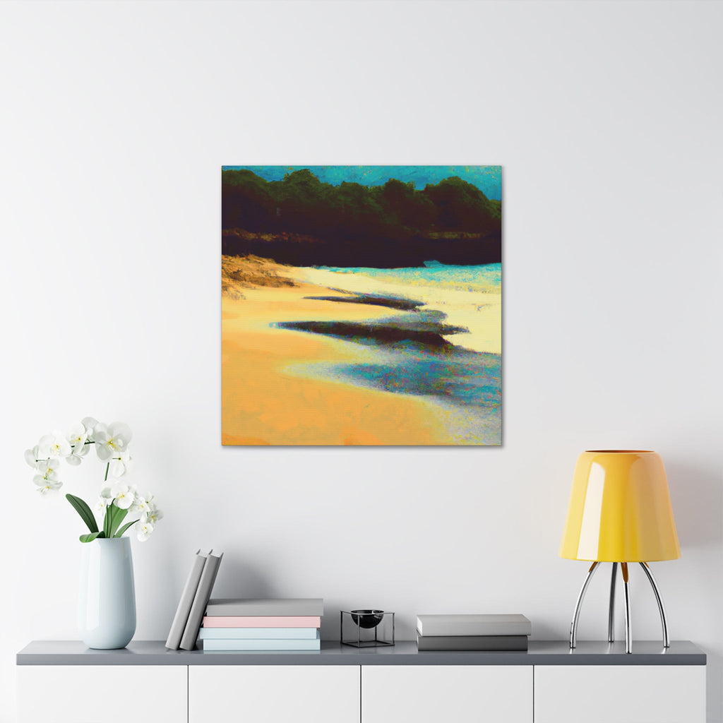 The Big Blue Caribbean Sea of Belize - Canvas