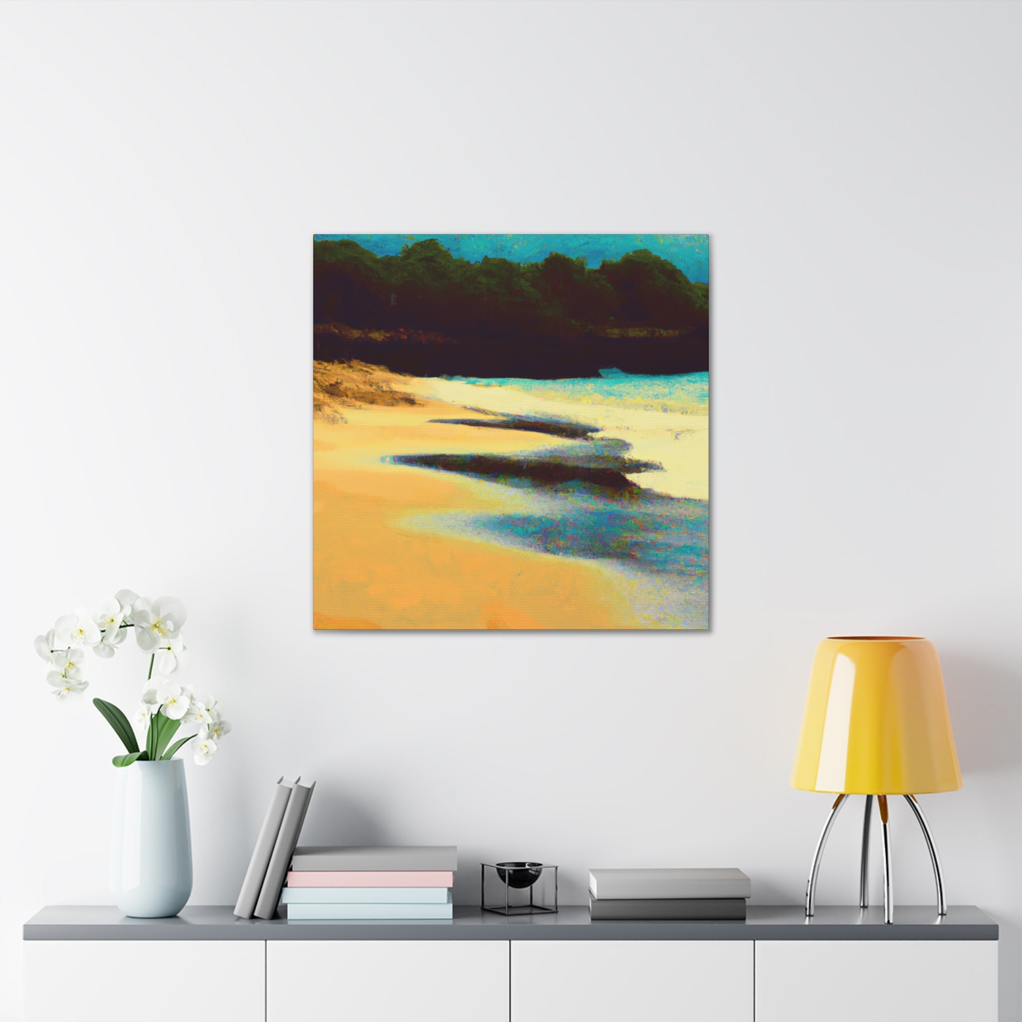 The Big Blue Caribbean Sea of Belize - Canvas